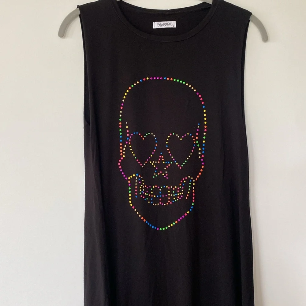 Lauren Moshi Deanna skull tunic dress - Picture 2 of 5